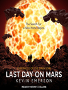 Cover image for Last Day on Mars